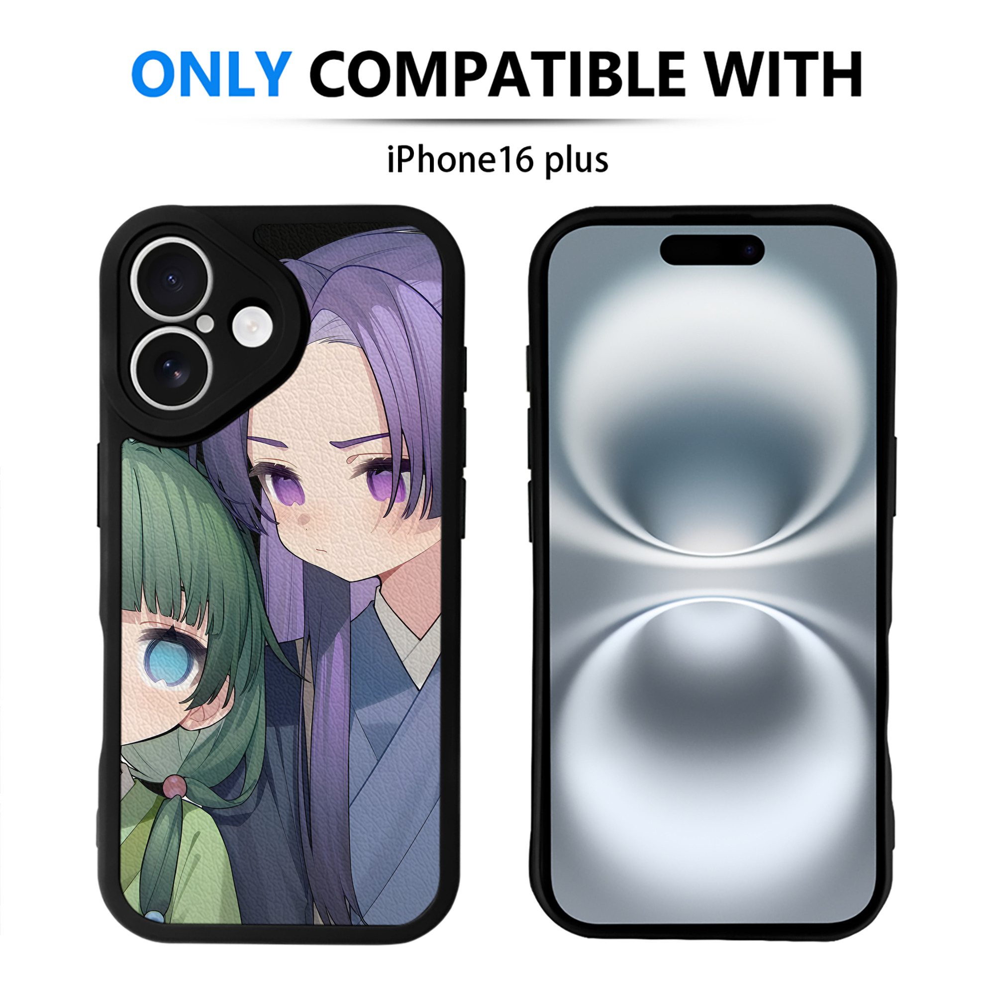 （画像用） 薬屋のひとりごと The Apothecary Diaries 【iPhone 16シリーズ対応】シリコンスマホケース（レザー調） 材質：シリコン